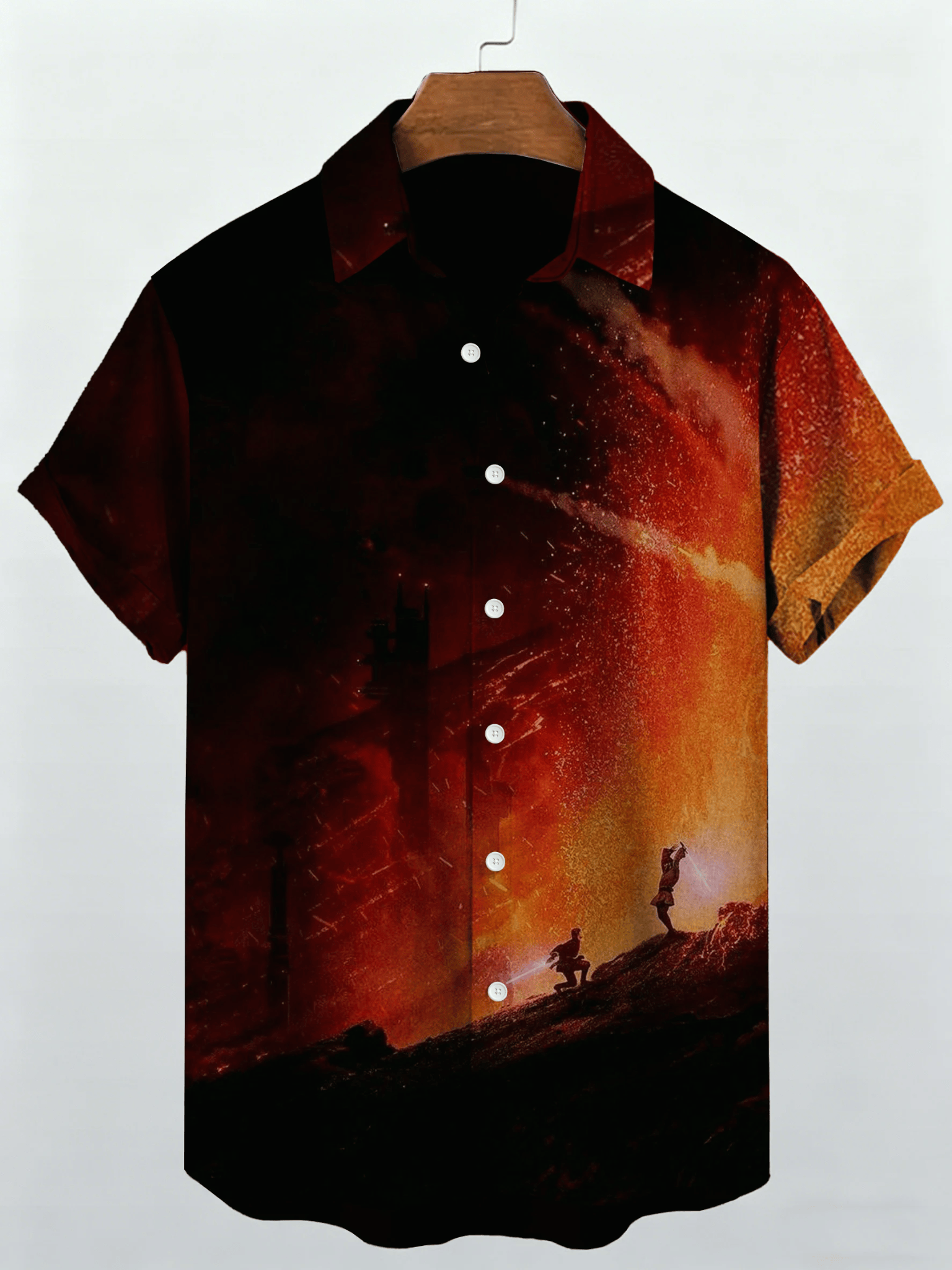 Star Wars Revenge Of The Sith Button Shirt Star Wars Merch Movie Lover Gift Ideas