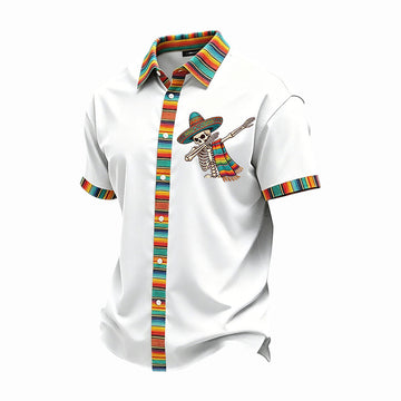 Skeleton Dab Cinco De Mayo T-Shirt Fiesta Clothing Mexican Themed Gift Ideas