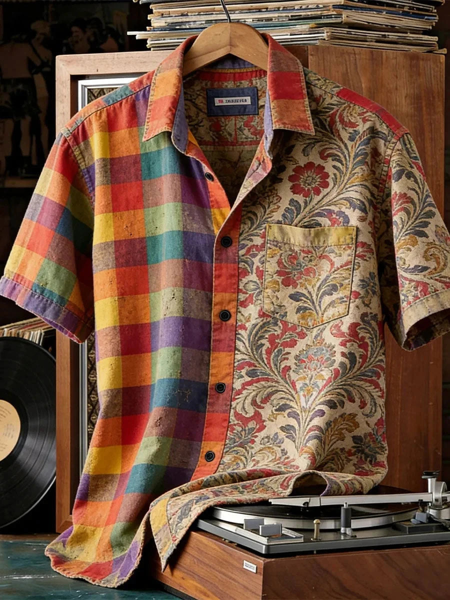 Rainbow Art Floral Graphic Hawaiian Shirt Pride Month 2026 Merch Cool Gift For LGBT Supporters