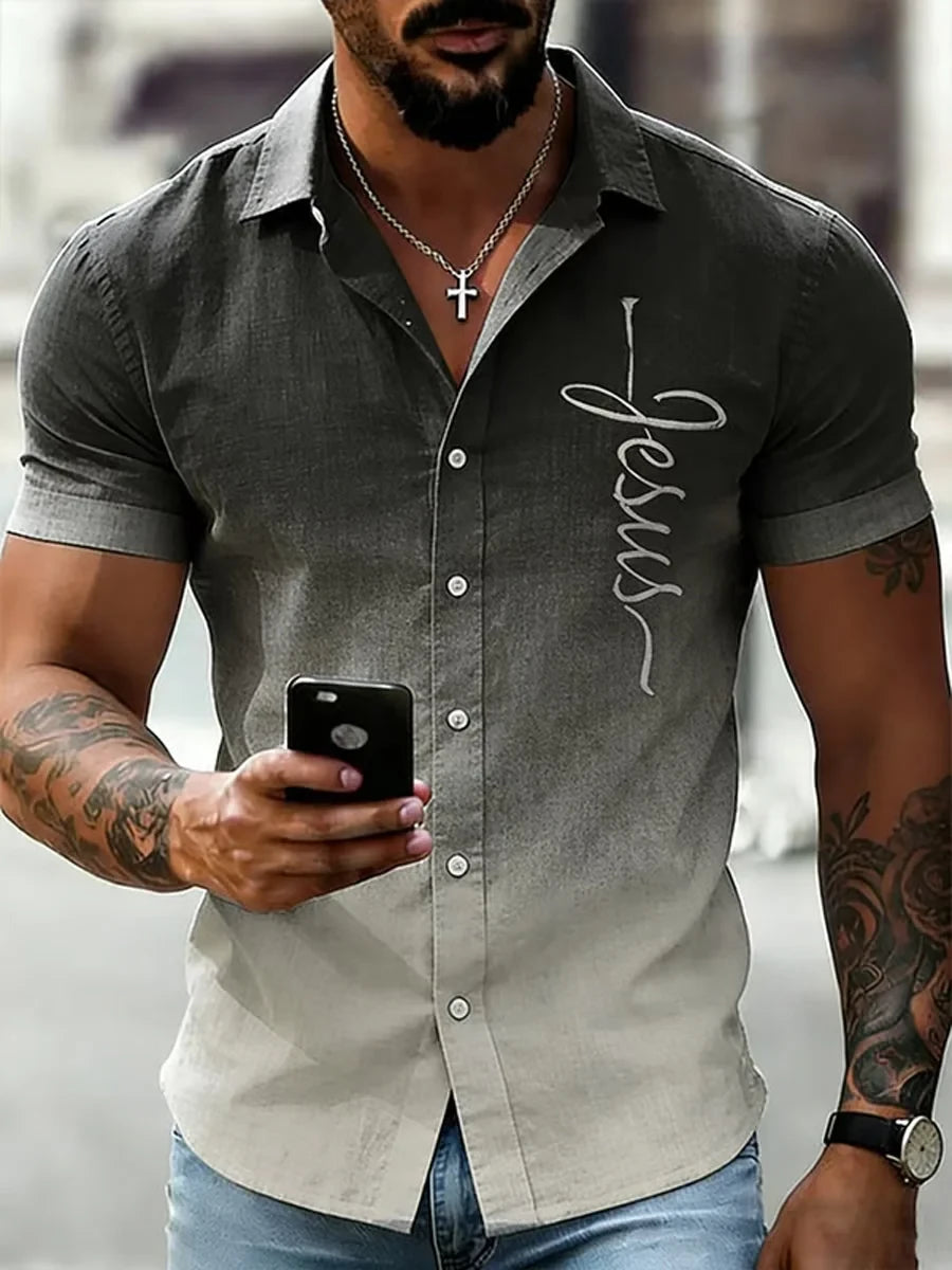Jesus Cross Shirt God Is Good Shirt Christian Men's Gifts Ideas