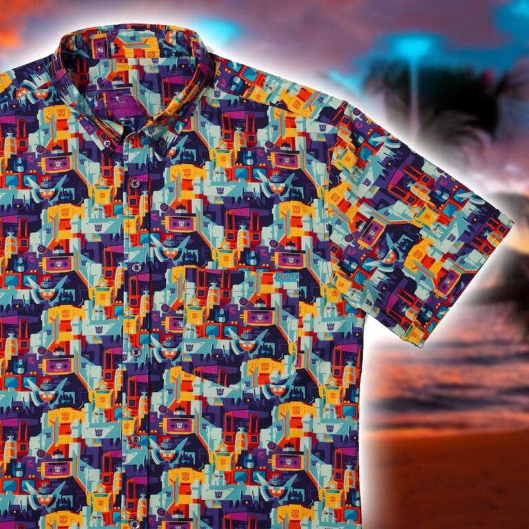 Transformers More Than Meets The Eye RSVLTS Hawaiian Shirt Transformers Merch Gifts For Him