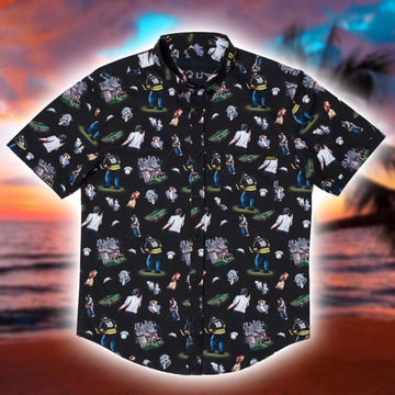 Happy Gilmore RSVLTS It’s All In The Hips Button Shirt Happy Gilmore X RSVLTS Merch Gift For Dad