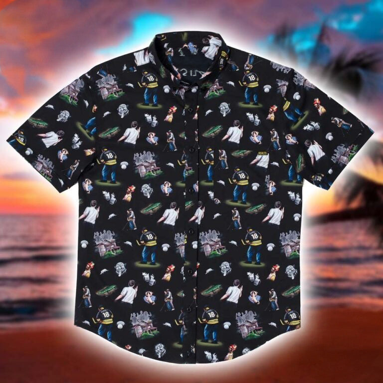 Happy Gilmore RSVLTS It’s All In The Hips Button Shirt Happy Gilmore X RSVLTS Merch Gift For Dad