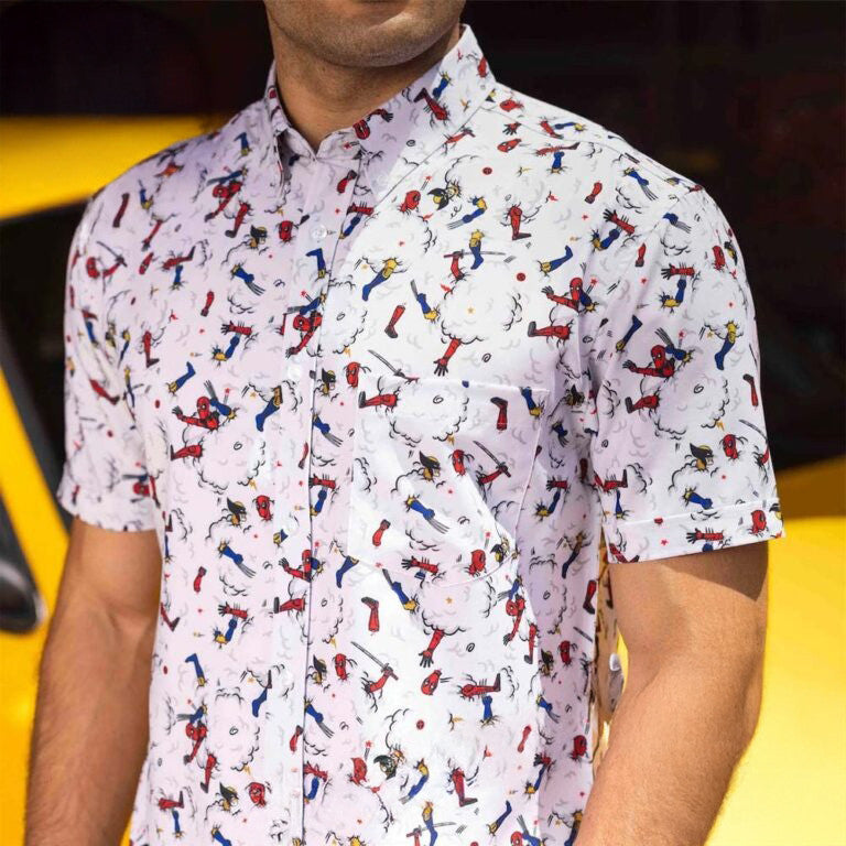 Deadpool And Wolverine RSVLTS This Is So Us Button Shirt Marvel X RSVLTS Merch Gift For Him