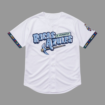 2025 Blue Rocks Rocas Azules de Wilmington Baseball Jersey
