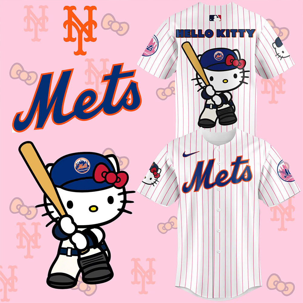 2026 New York Mets x Hello Kitty Jersey Gift Ideas For Baseball Fans