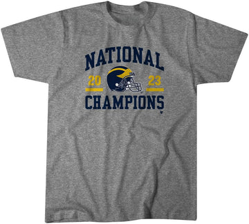 Michigan Football: National Champs Helmet 2023