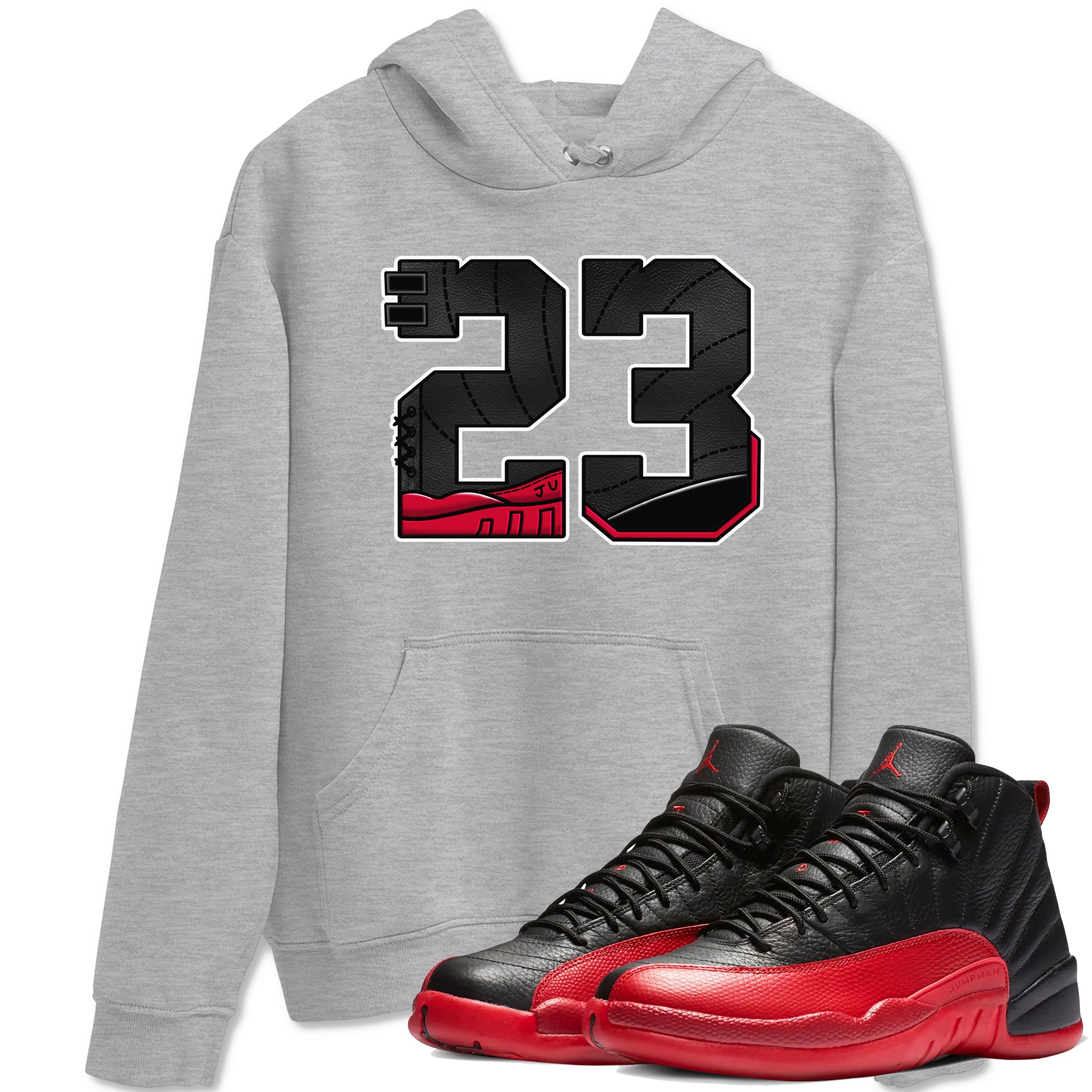 23 Sneaker Tees - Air Jordan 12 Flu Game