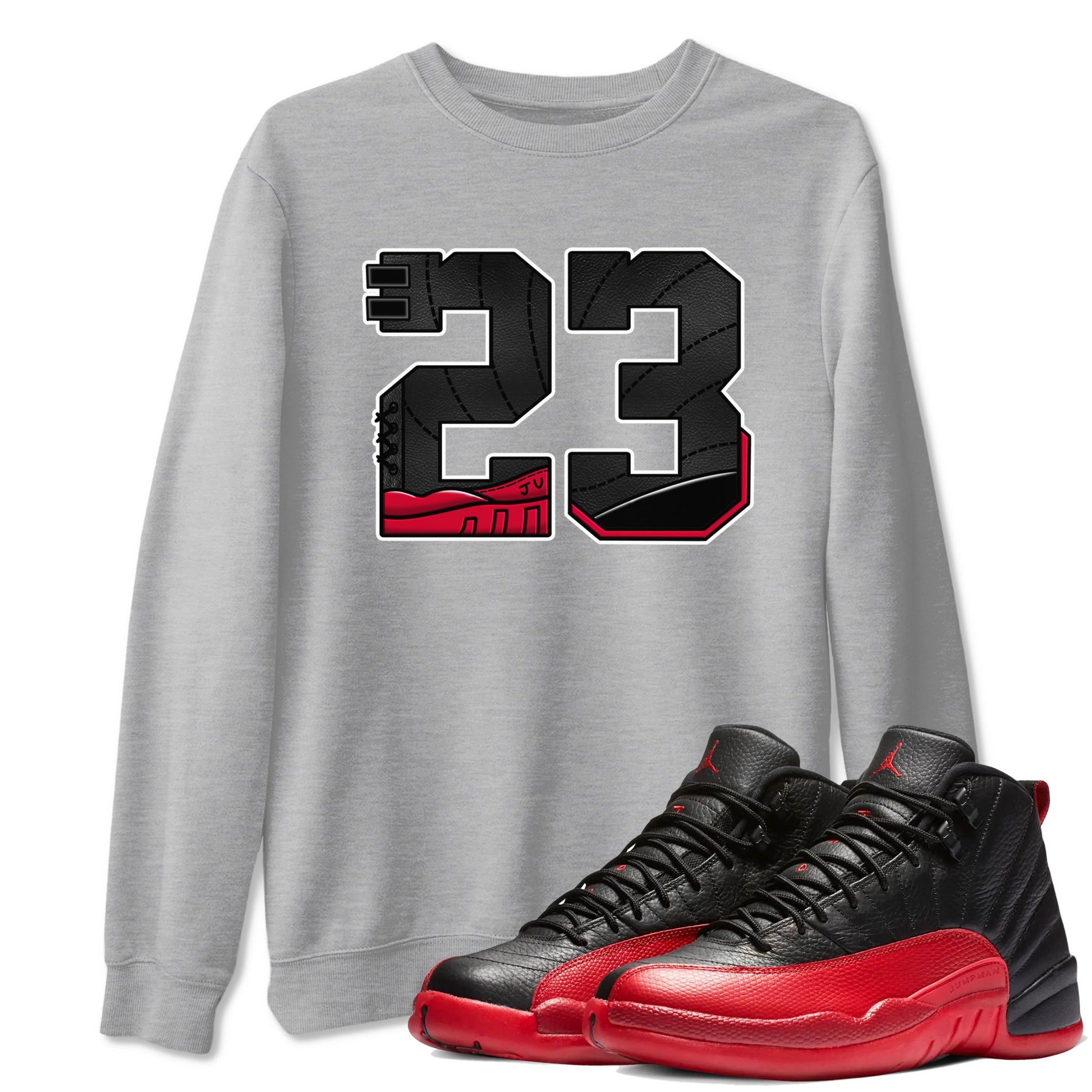 23 Sneaker Tees - Air Jordan 12 Flu Game