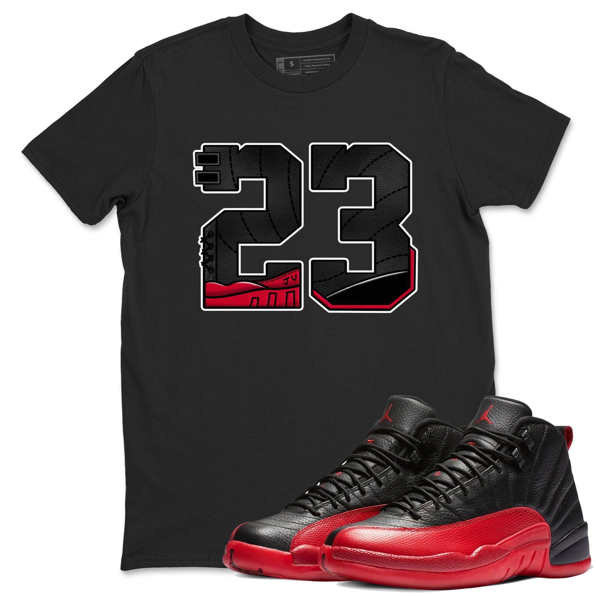 23 Sneaker Tees - Air Jordan 12 Flu Game