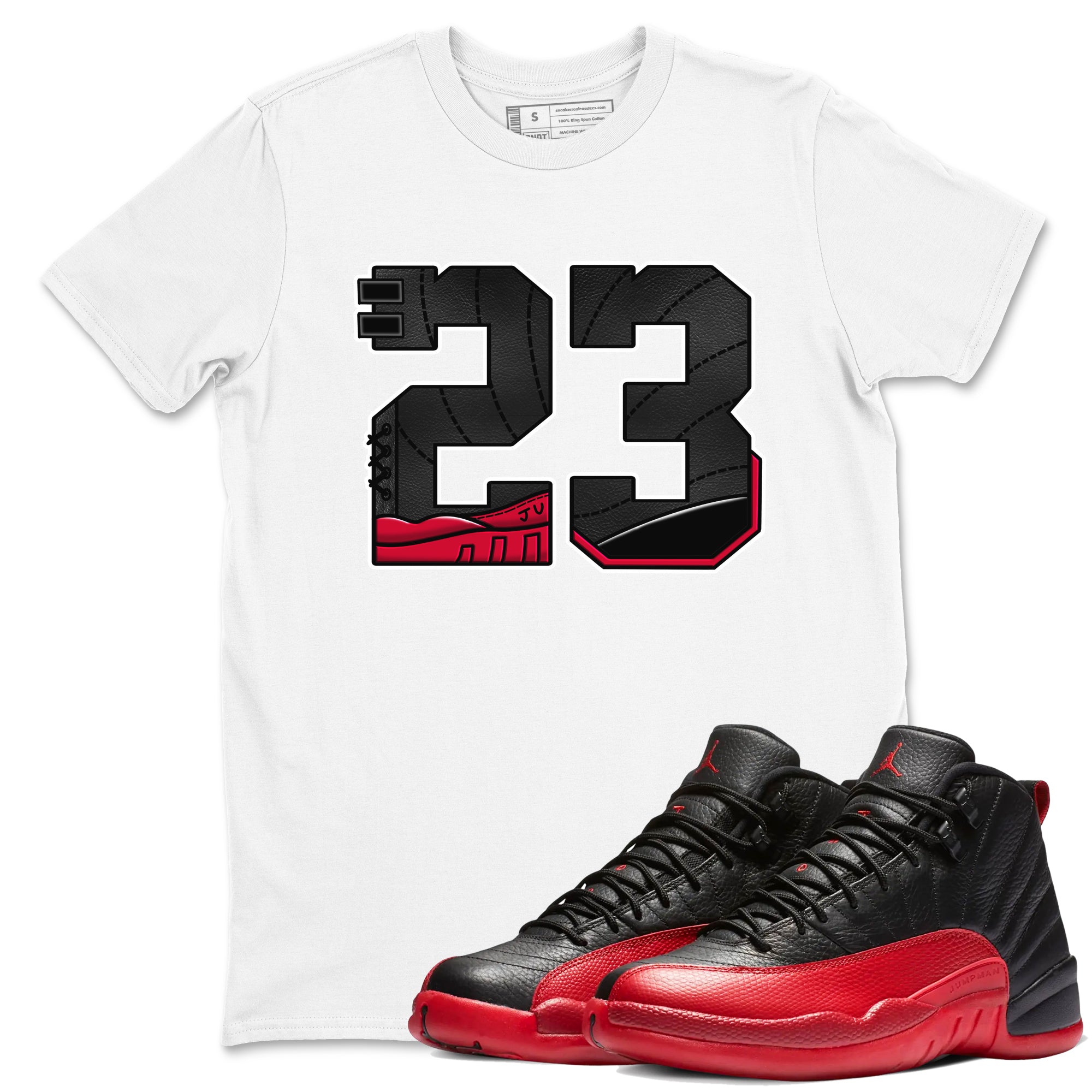 23 Sneaker Tees - Air Jordan 12 Flu Game