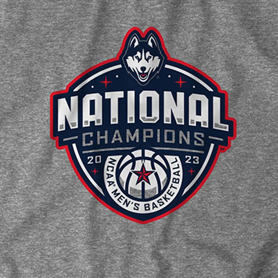 UConn Men's Basketball: National Champions Logo