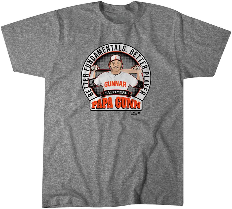 Gunnar Henderson: Better Fundamentals. Better Player. Papa Gunn.