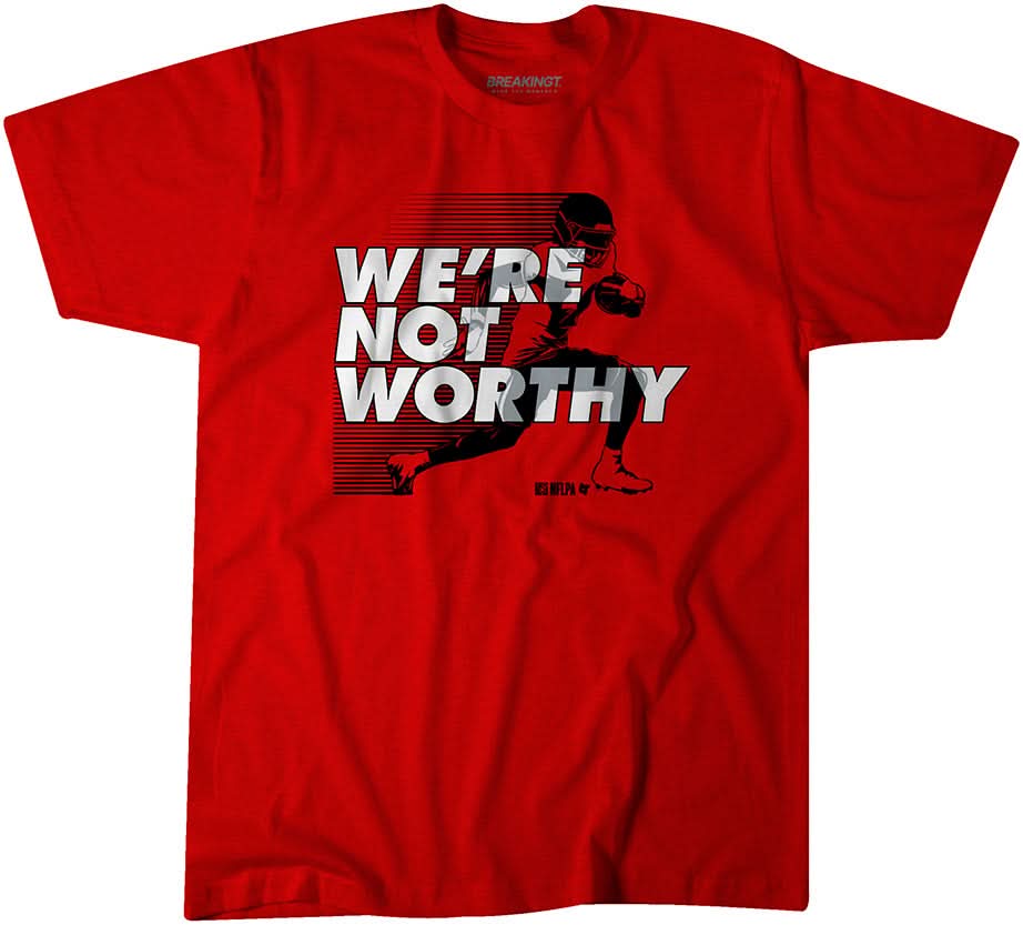 Xavier Worthy: Were Not Worthy