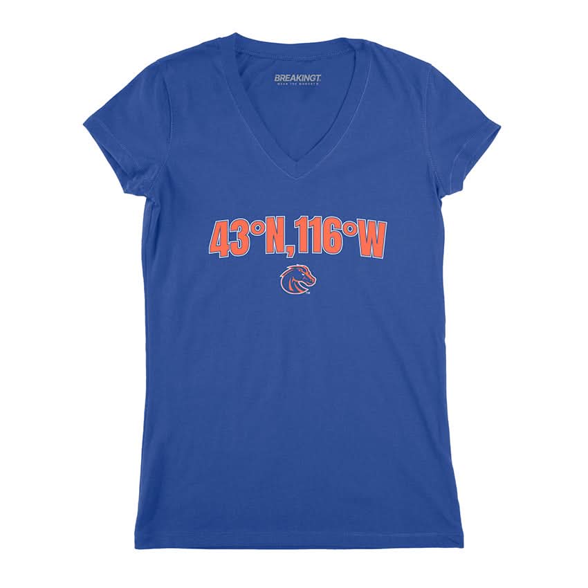 Boise State Football: 43 N, 116 W