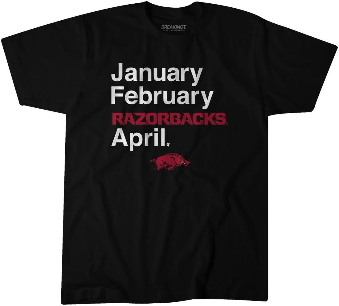 Arkansas Basketball: January February Razorbacks April