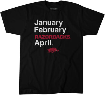 Arkansas Basketball: January February Razorbacks April