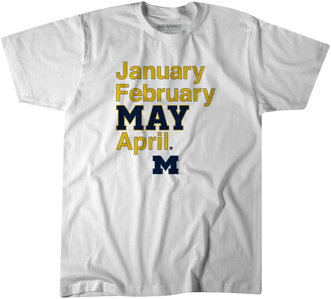 Michigan Basketball: January February MAY April