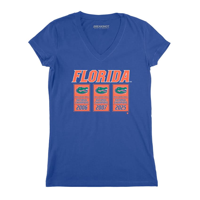 Florida Basketball: 2025 NCAA Champions Banners