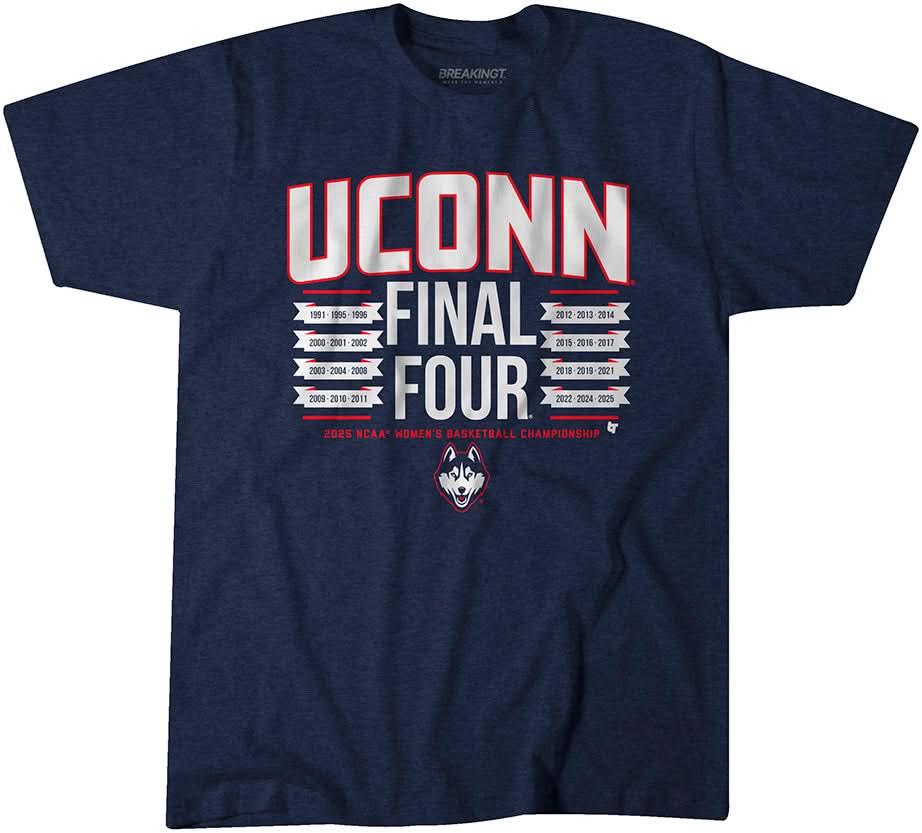 UConn Women's Basketball: All-Time Final Fours- Allenshoesaccessories