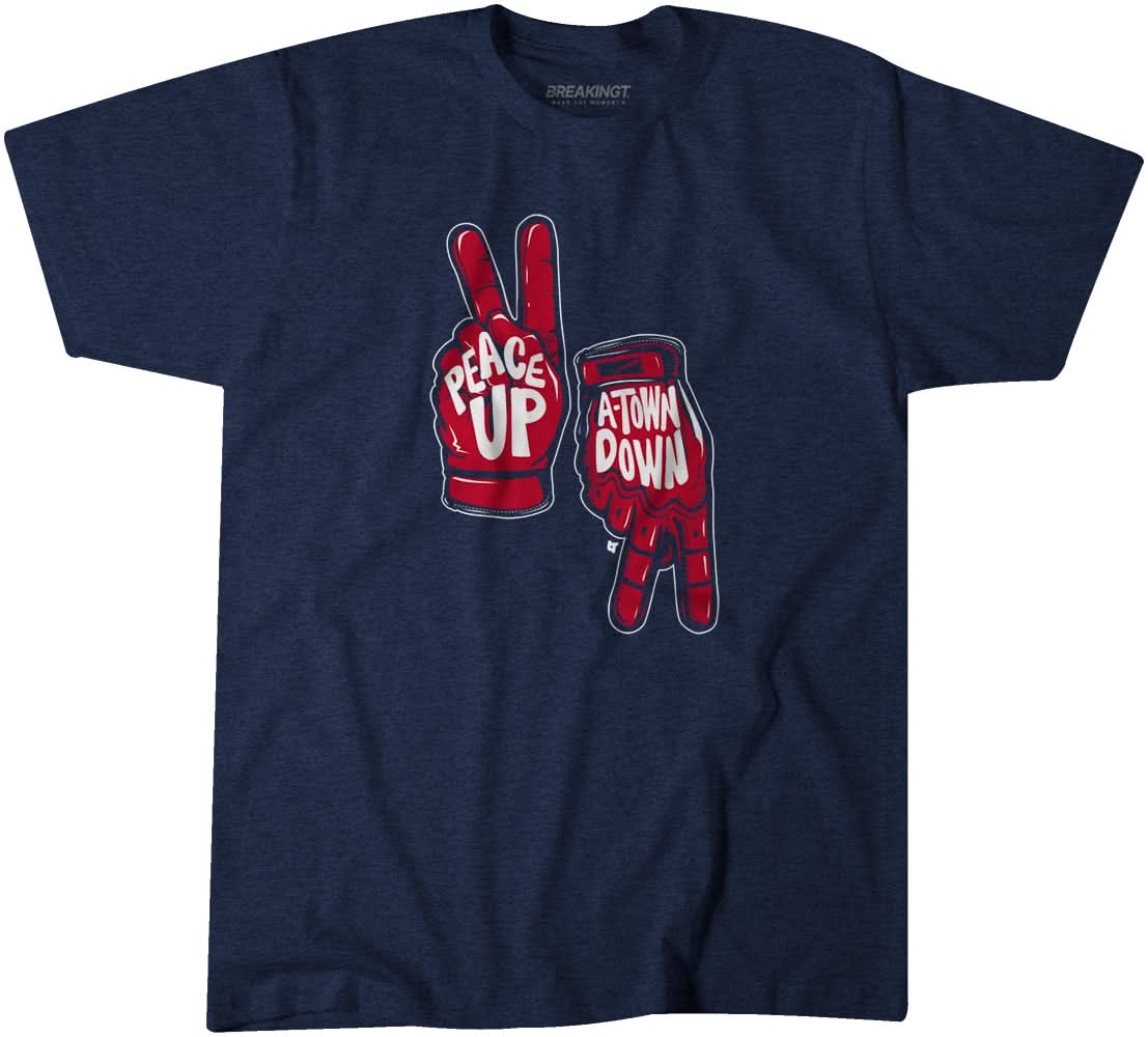 Peace Up A-Town Down- Allenshoesaccessories