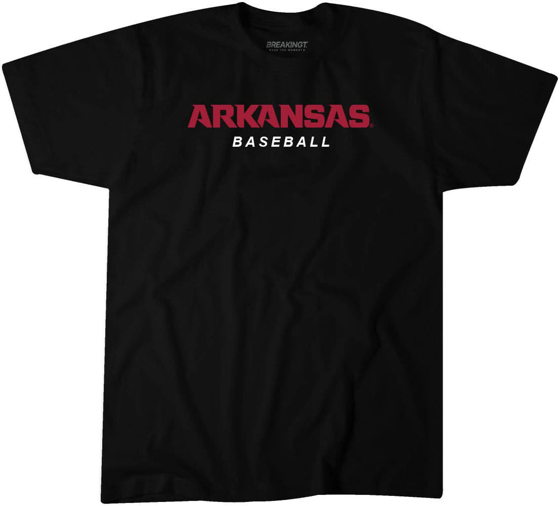 Arkansas Baseball: Logo Stack- Allenshoesaccessories