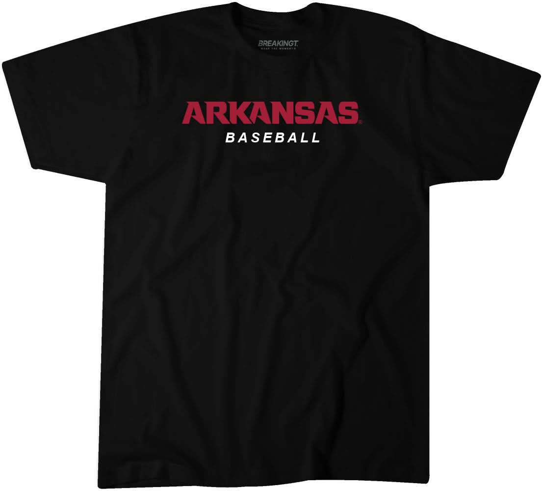 Arkansas Baseball: Logo Stack- Allenshoesaccessories