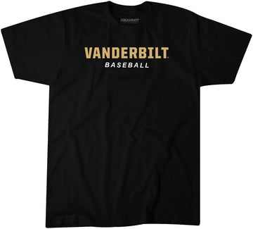 Vanderbilt Baseball: Logo Stack- Allenshoesaccessories