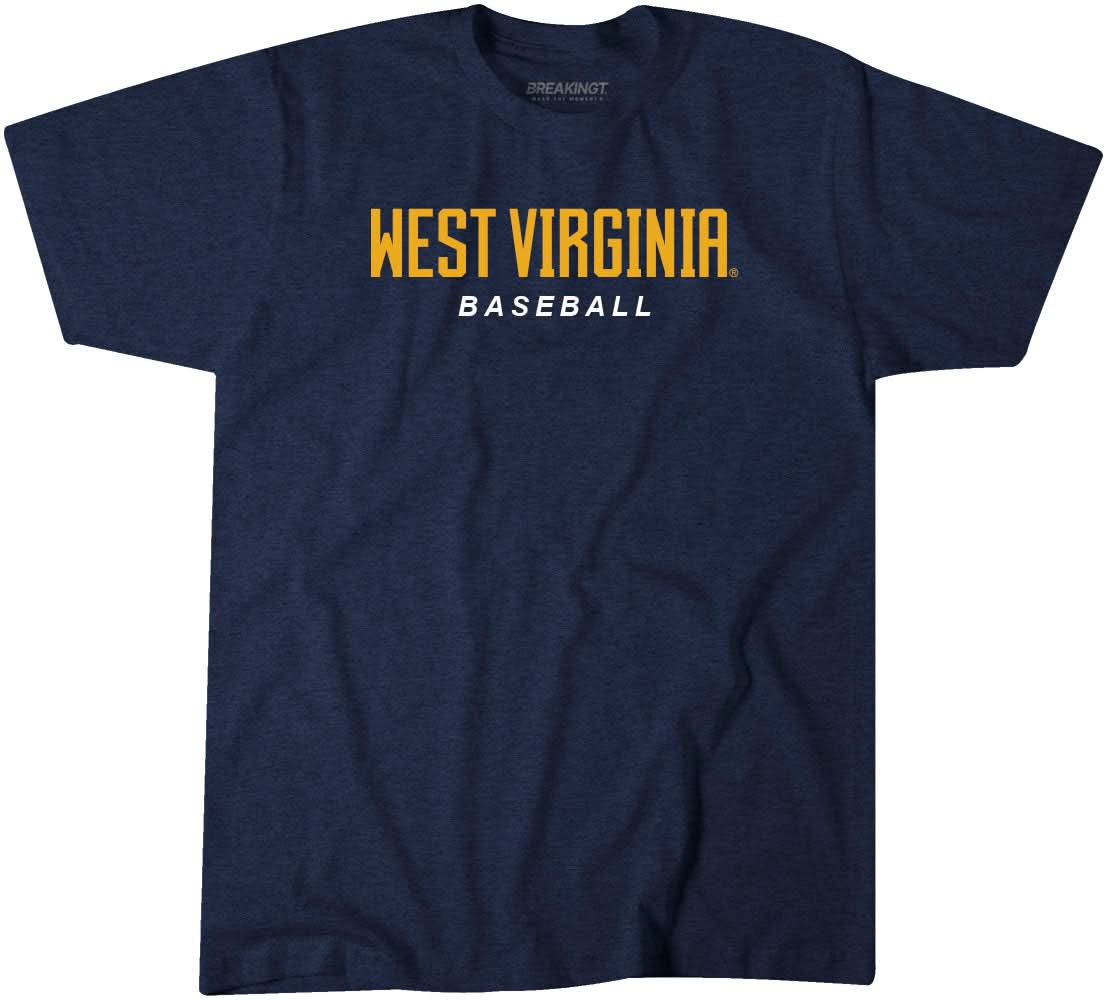 West Virginia Baseball: Logo Stack- Allenshoesaccessories