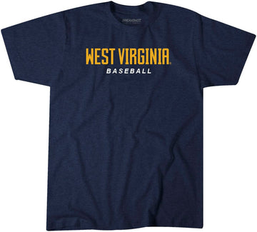 West Virginia Baseball: Logo Stack- Allenshoesaccessories