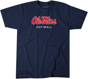 Ole Miss Softball: Logo Stack- Allenshoesaccessories