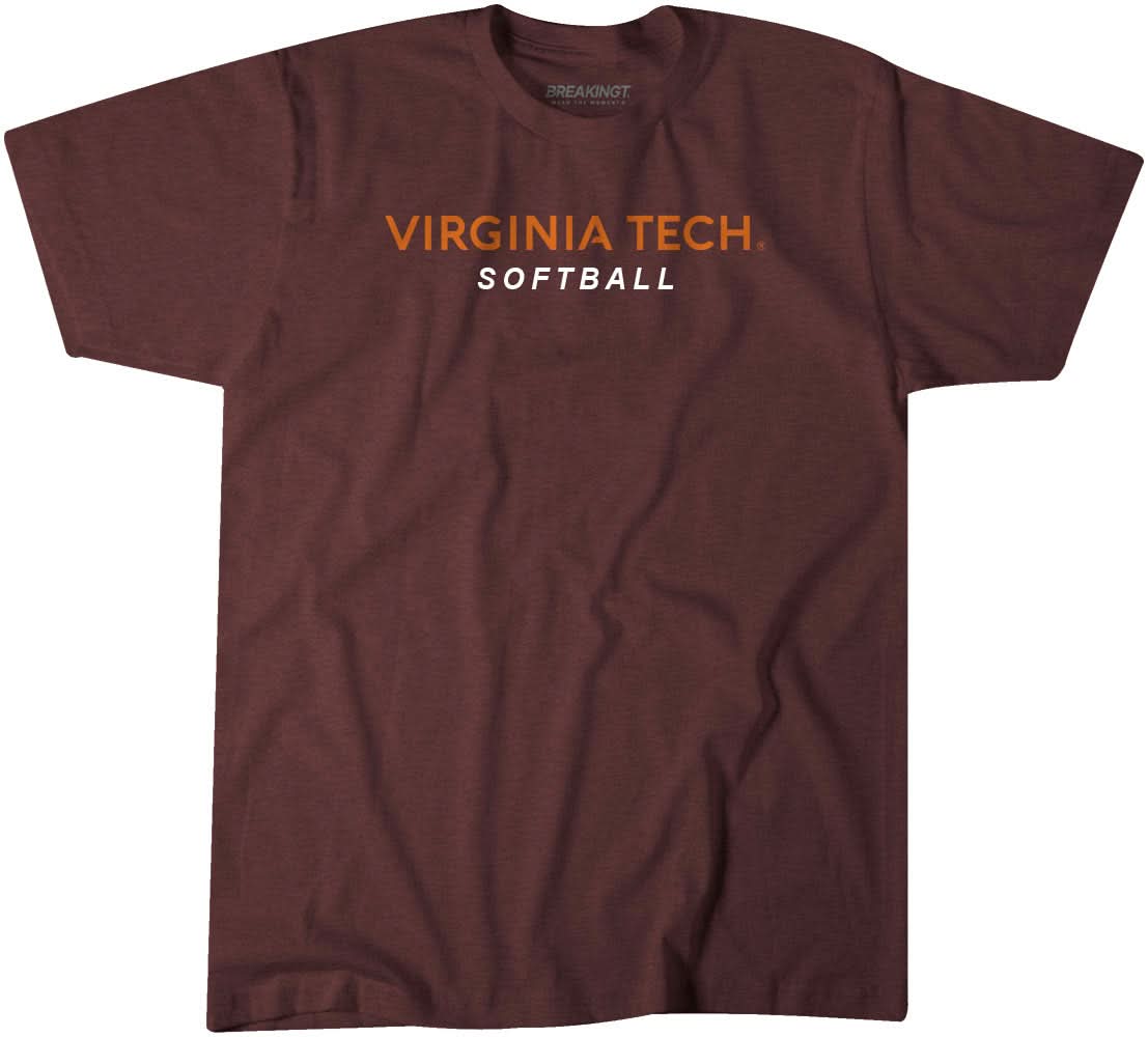Virginia Tech Softball: Logo Stack- Allenshoesaccessories