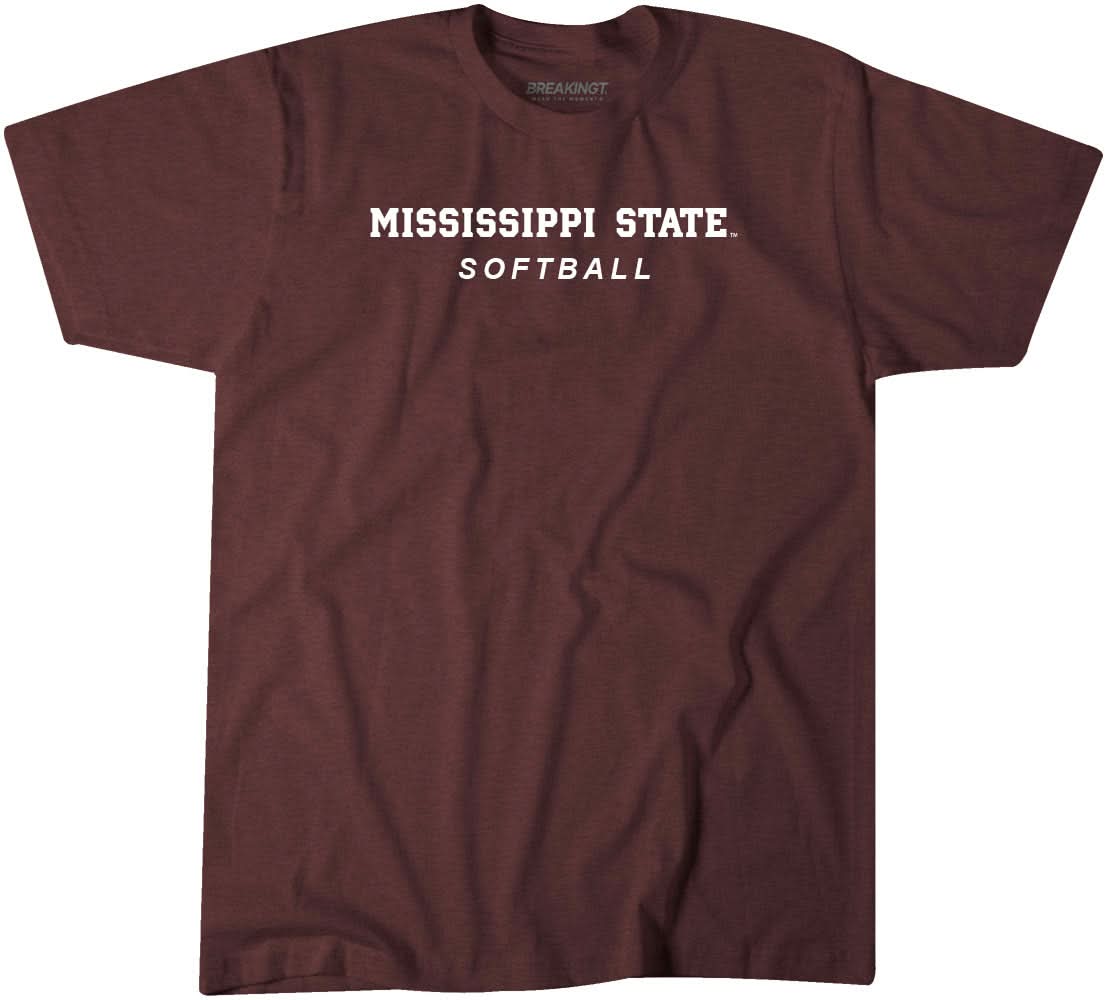 Mississippi State Softball: Logo Stack- Allenshoesaccessories