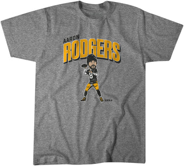 Aaron Rodgers: Pittsburgh Caricature