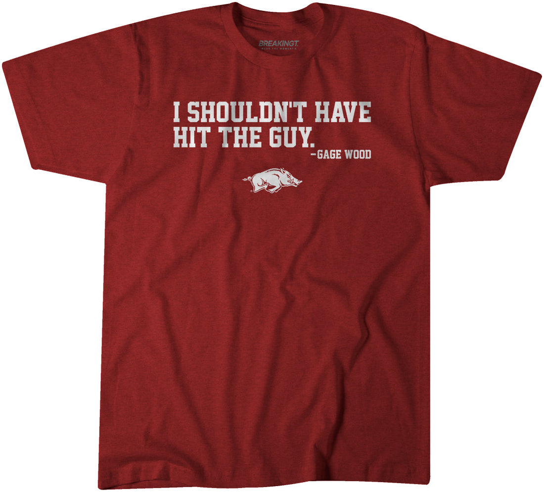 Arkansas Baseball: Gage Wood I Shouldn't Have Hit the Guy