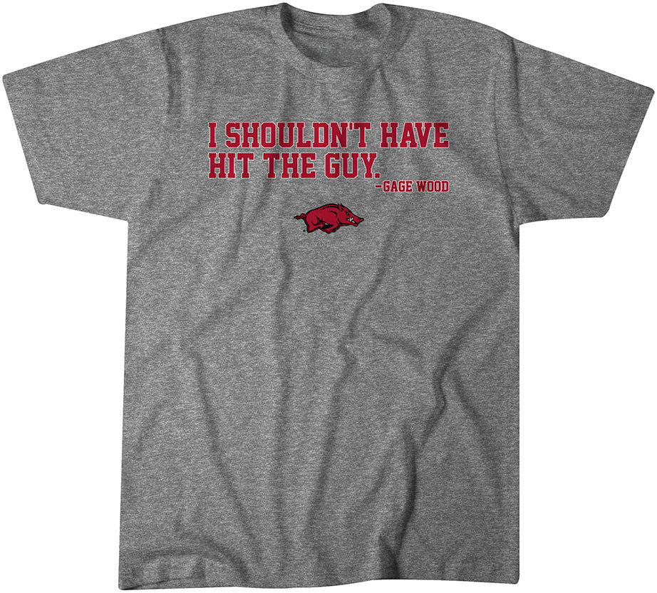 Arkansas Baseball: Gage Wood I Shouldn't Have Hit the Guy