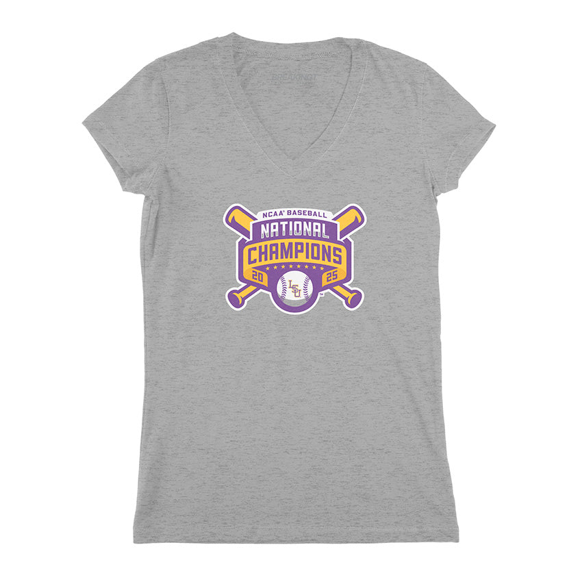 LSU Baseball: 2025 National Champions Logo