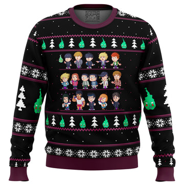 Mob Psycho 100 Sprites Ugly Christmas Sweater