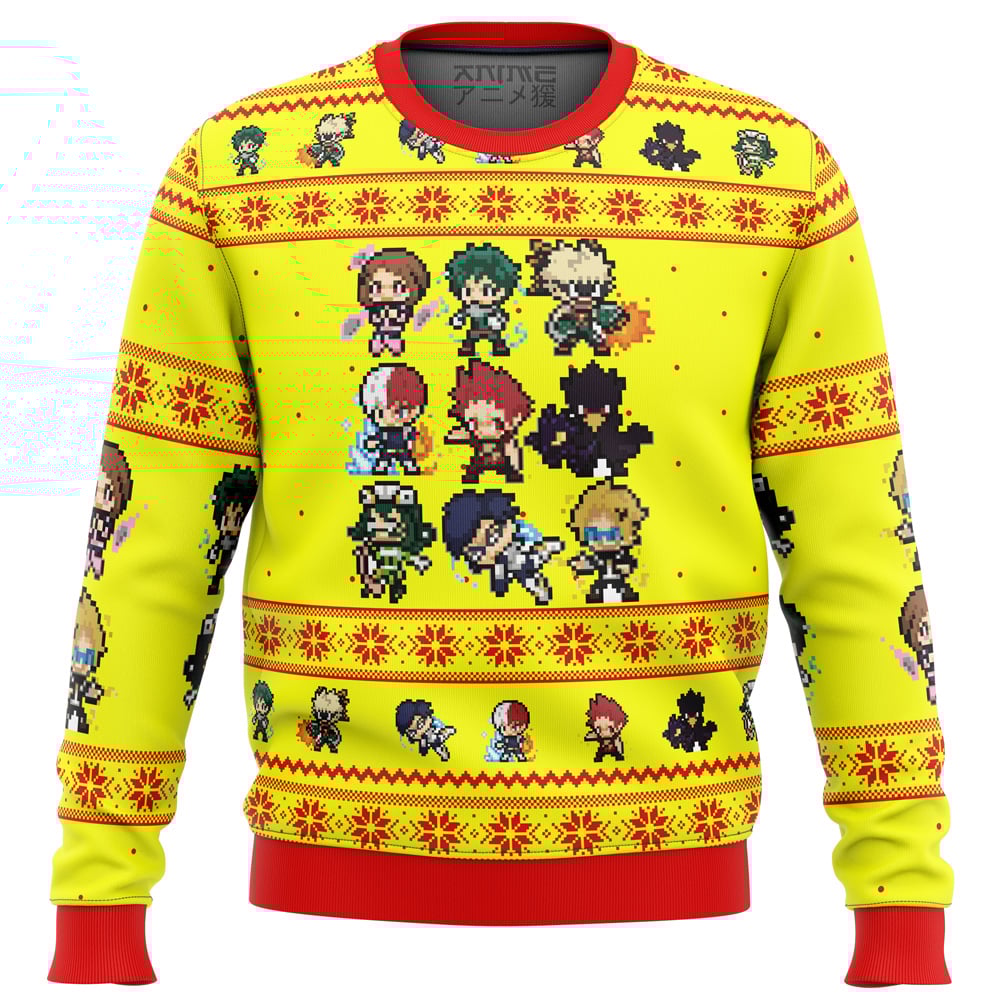 My Hero Academia Boku No Students Ugly Christmas Sweater