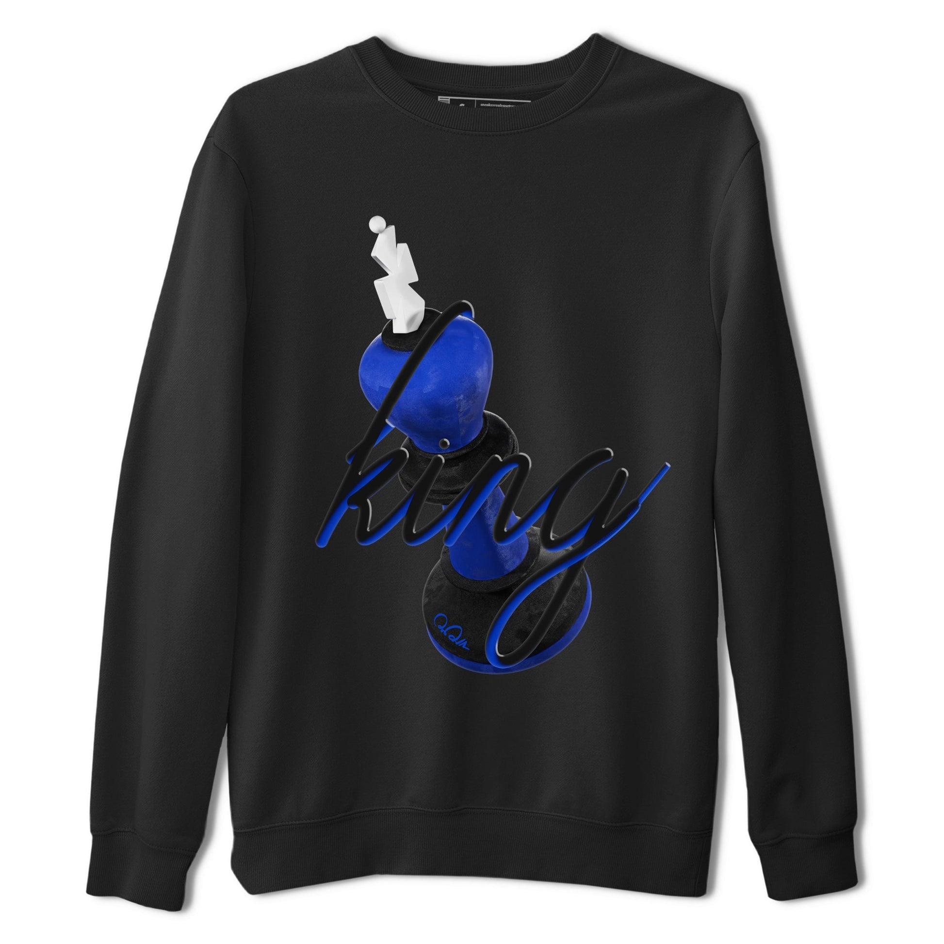 3D King Sneaker Tee - Air Jordan 1 Royal Reimagined