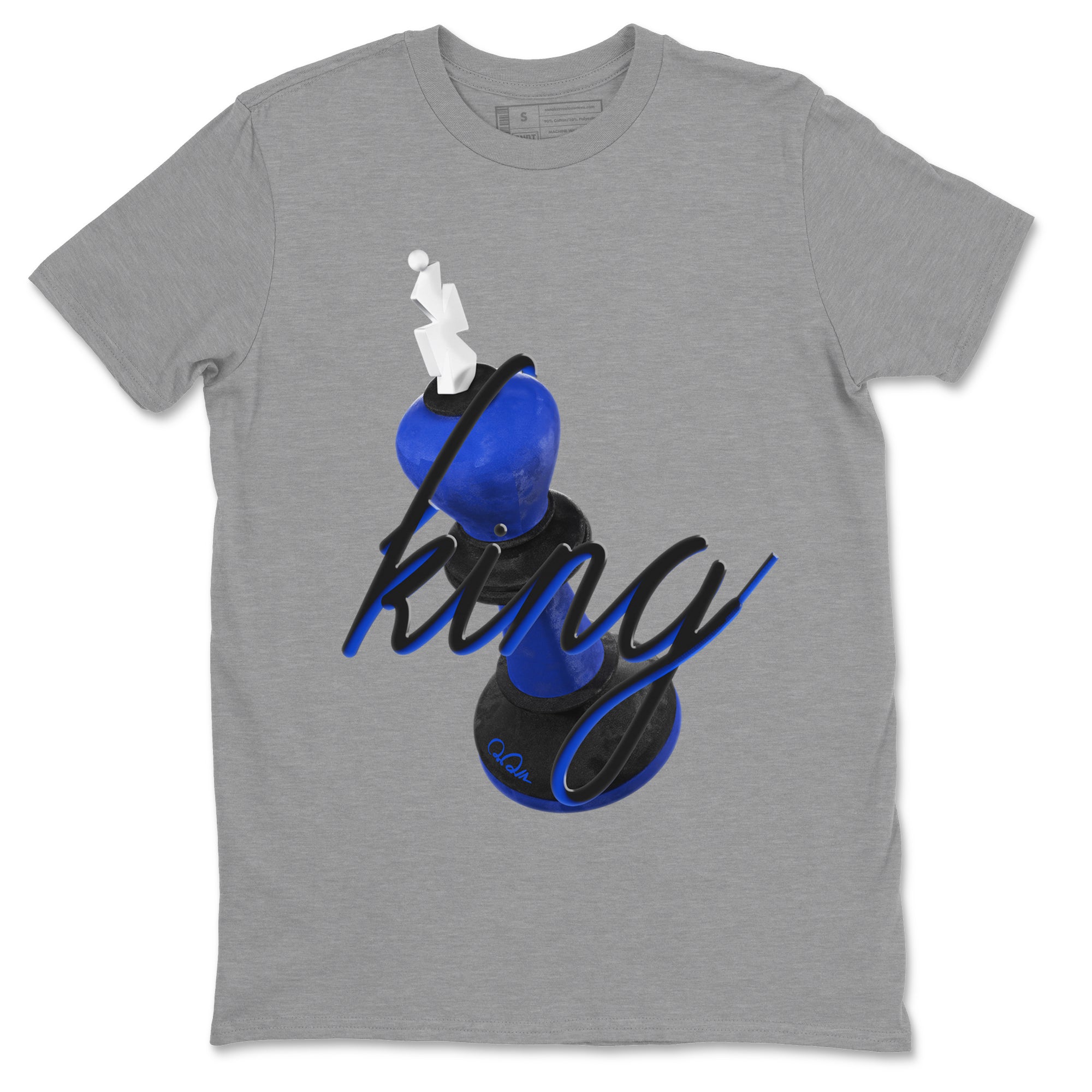 3D King Sneaker Tee - Air Jordan 1 Royal Reimagined