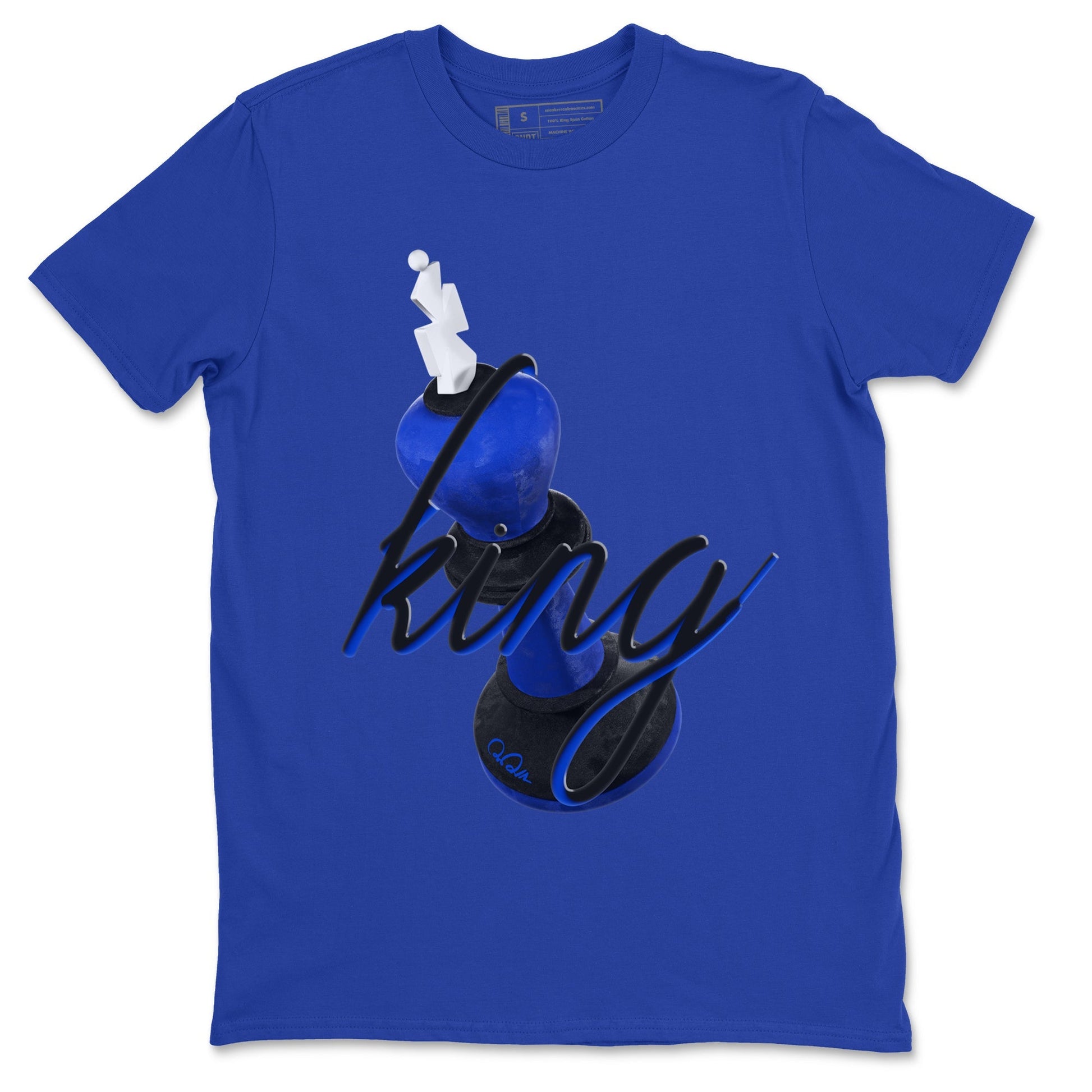 3D King Sneaker Tee - Air Jordan 1 Royal Reimagined