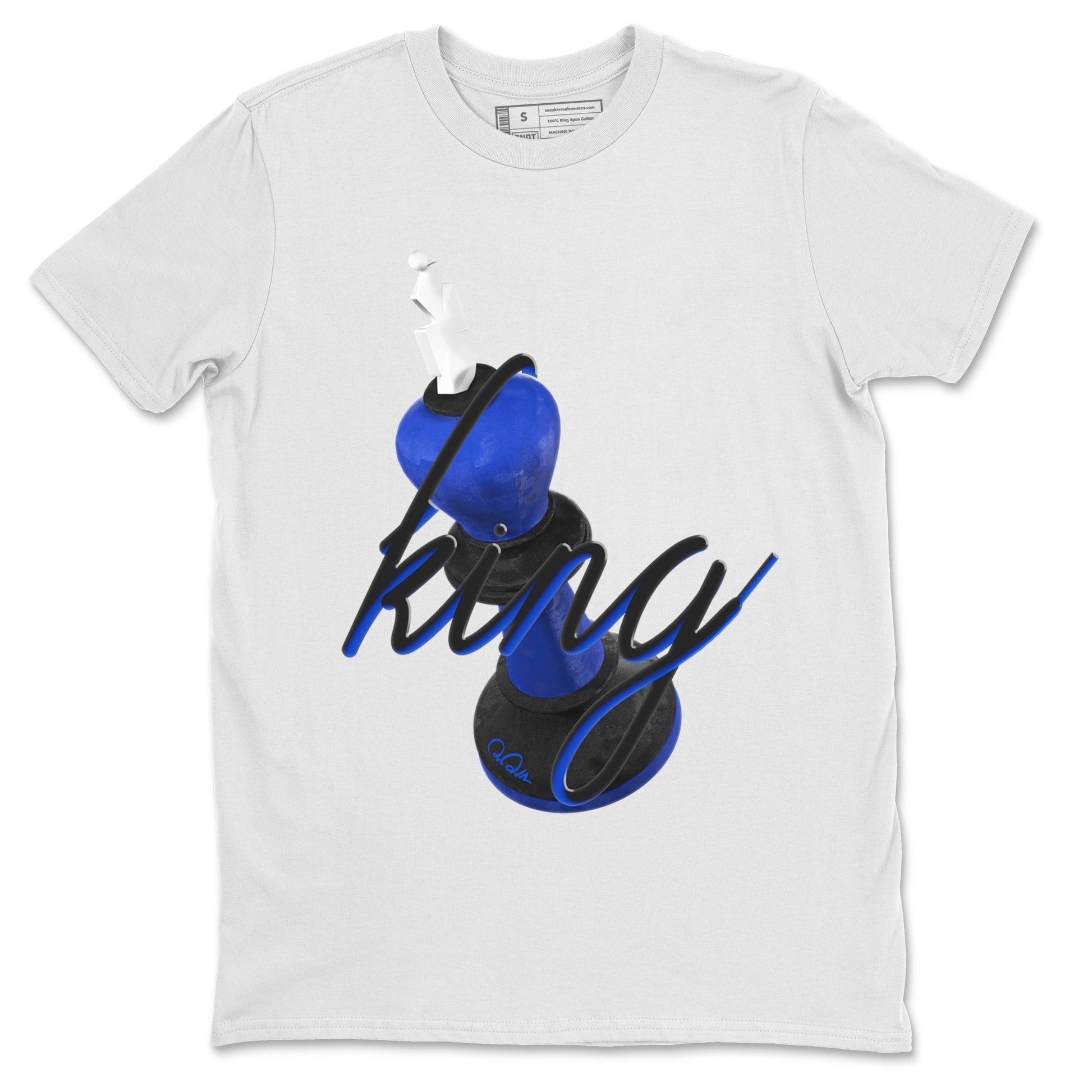3D King Sneaker Tee - Air Jordan 1 Royal Reimagined