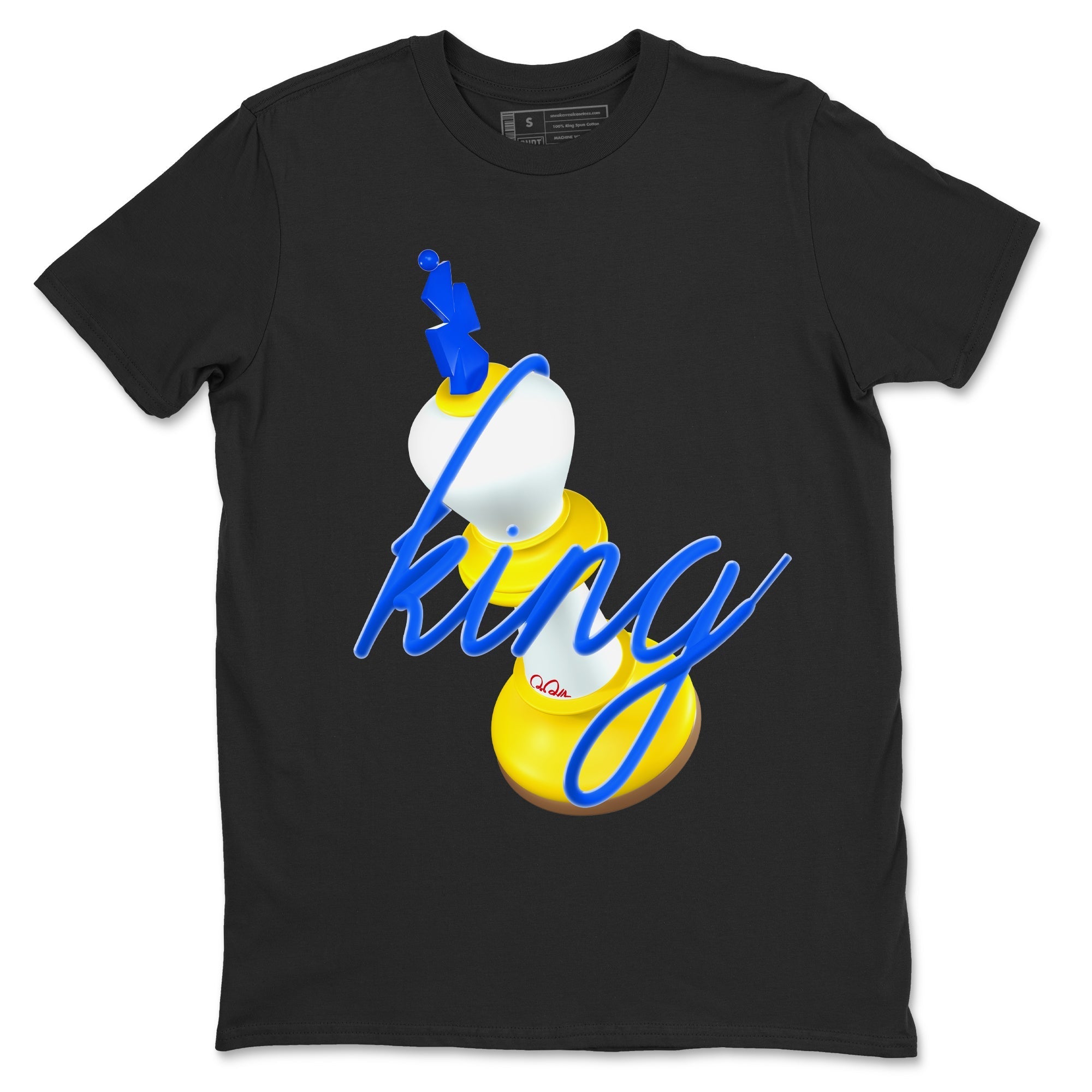 3D King Sneaker Tees - Air Jordan 1 Travis Scott Canary