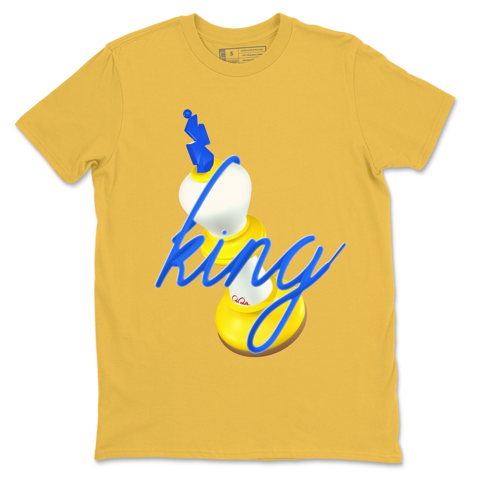 3D King Sneaker Tees - Air Jordan 1 Travis Scott Canary