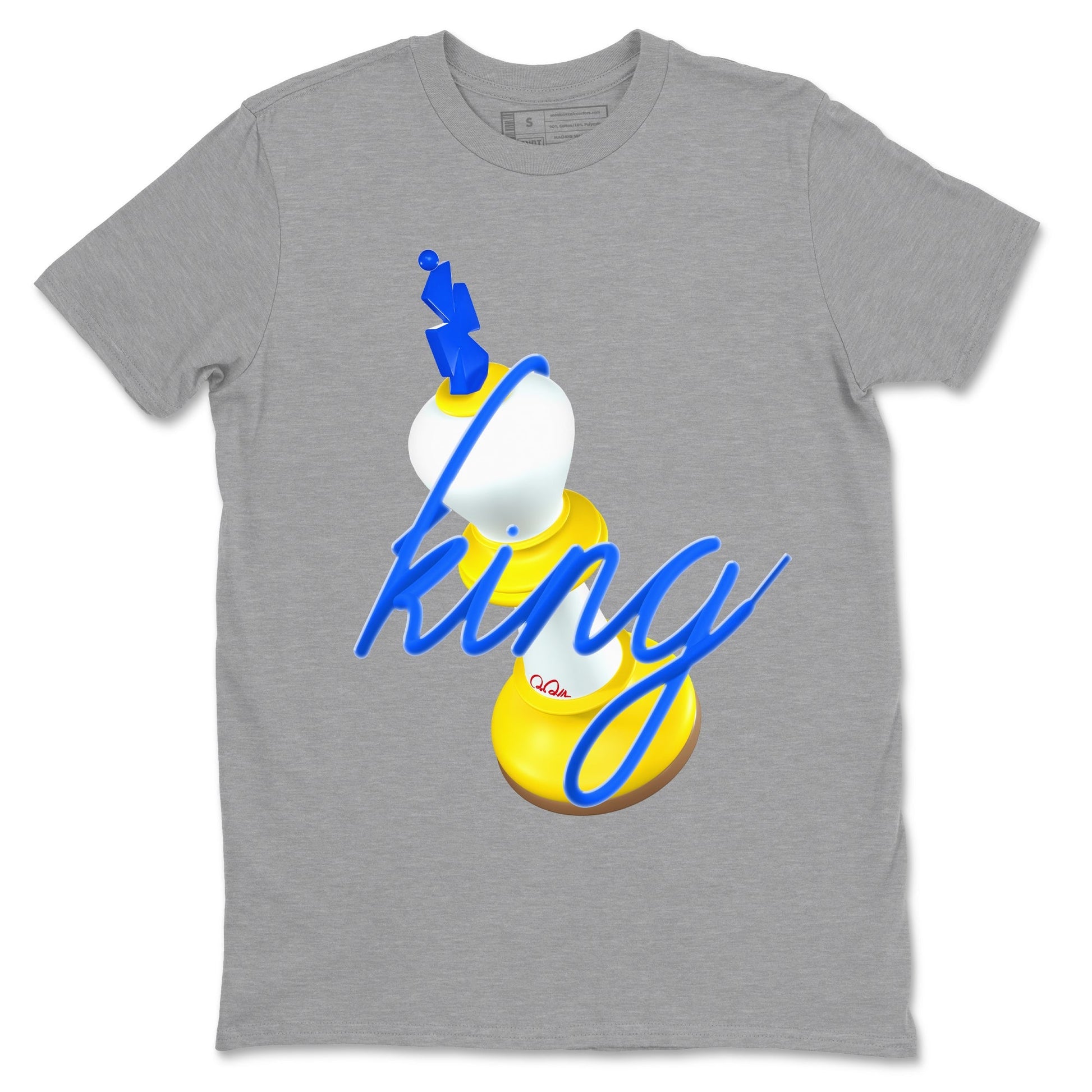3D King Sneaker Tees - Air Jordan 1 Travis Scott Canary