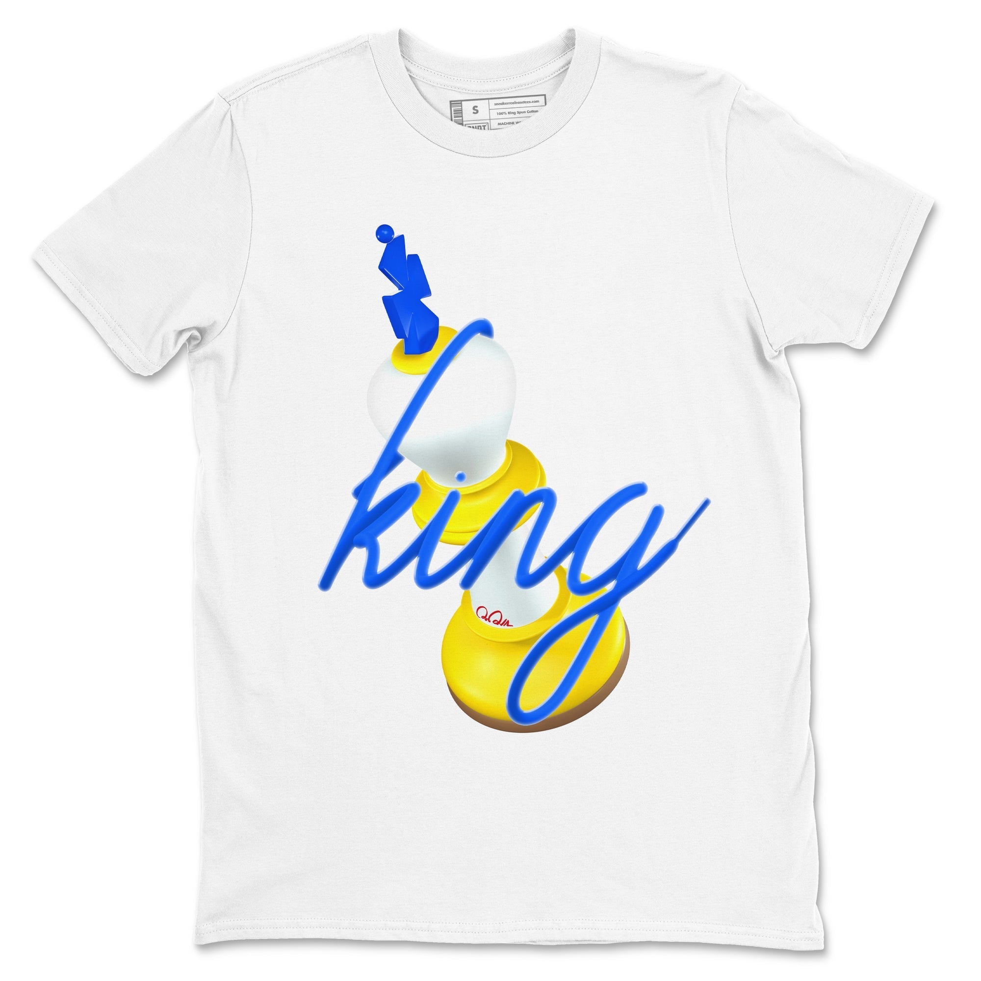 3D King Sneaker Tees - Air Jordan 1 Travis Scott Canary