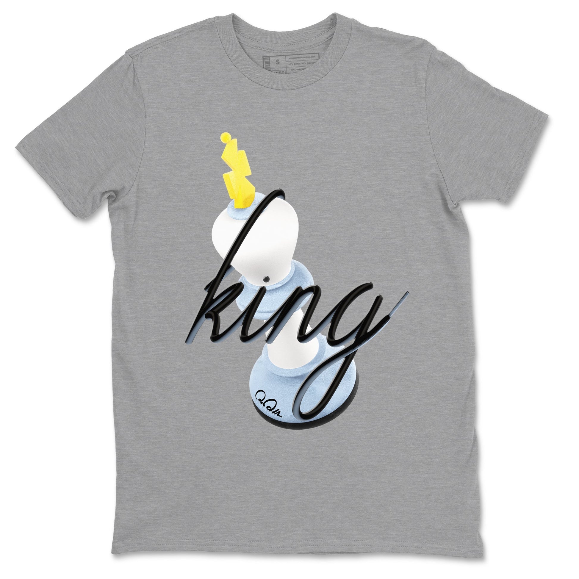 3D King Sneaker Tees - Air Jordan 13 Blue Grey
