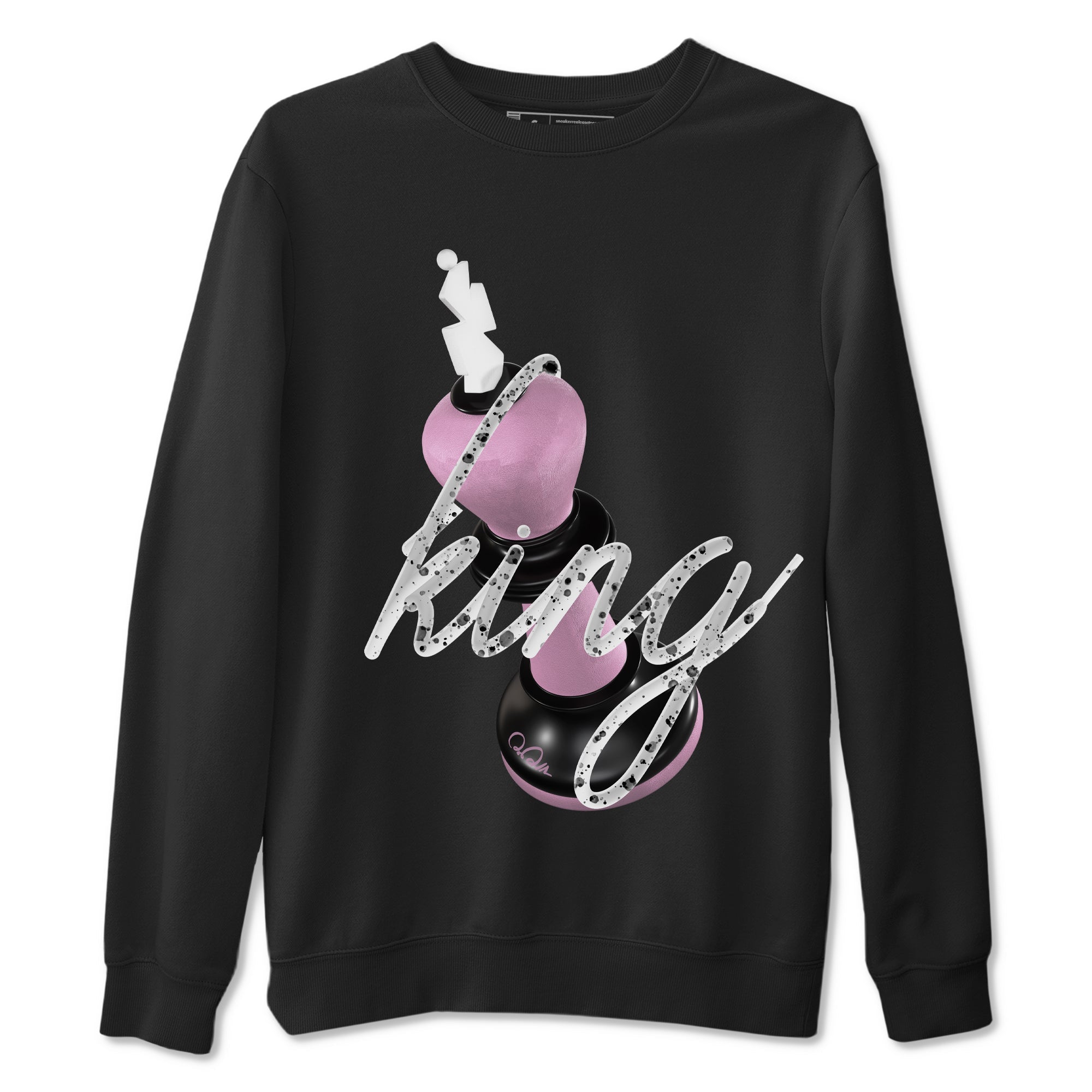 3D King Sneaker Tees - Air Jordan 4 Orchid