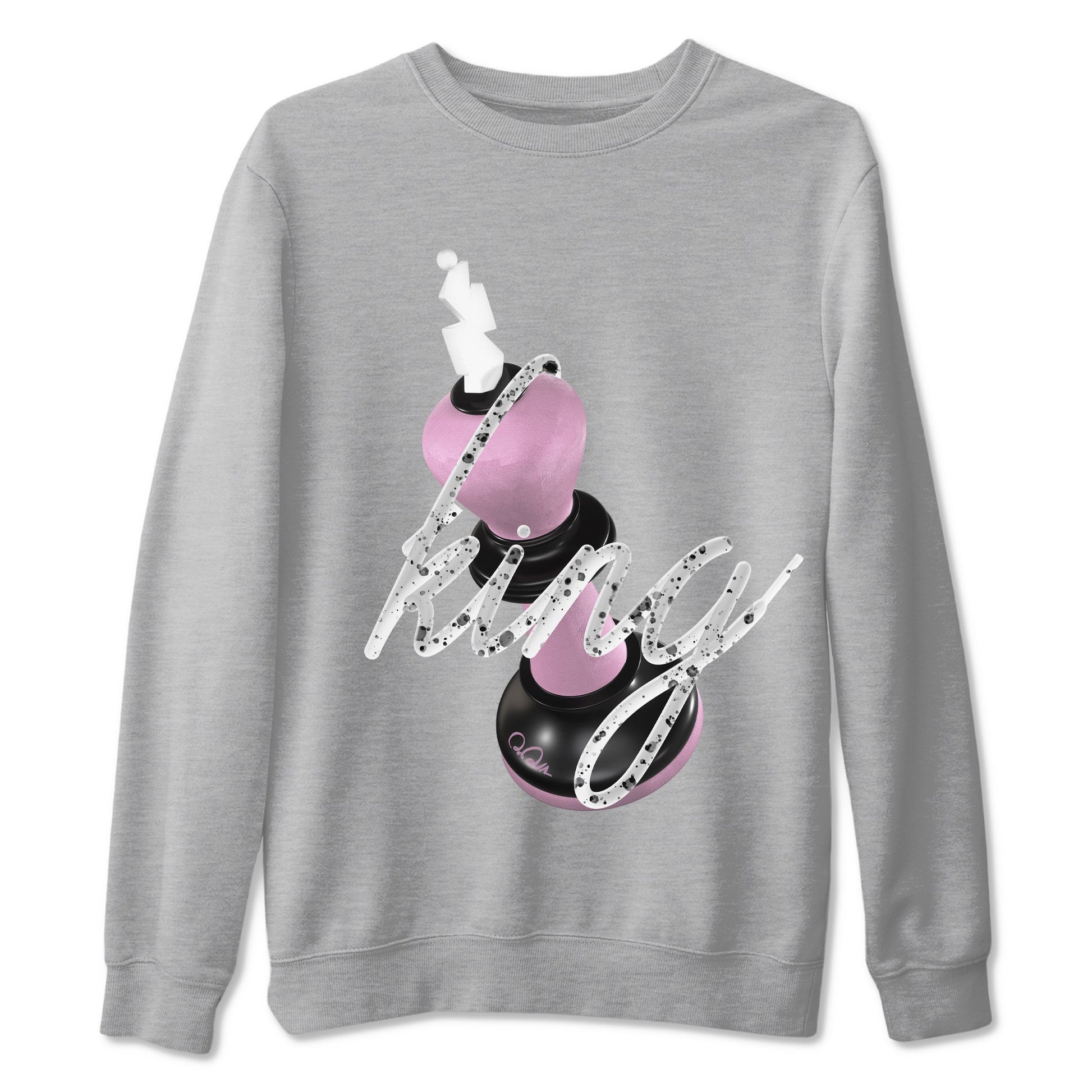 3D King Sneaker Tees - Air Jordan 4 Orchid